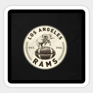 RAMS FOOTBALL Sticker